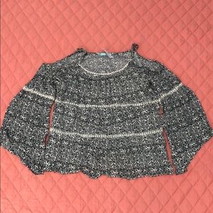 Maurices open shoulder top